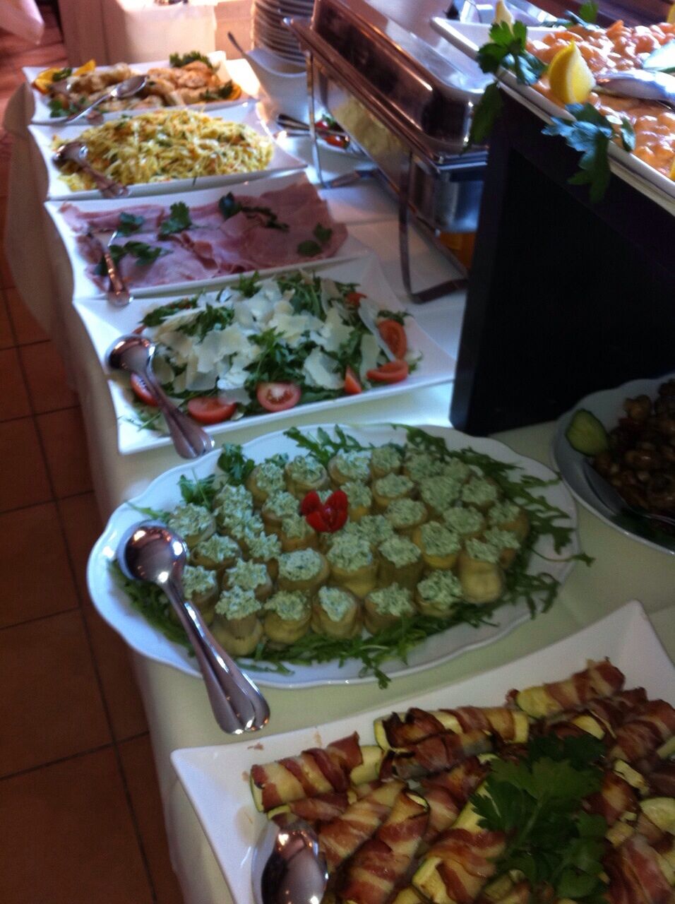 Buffet und Catering im Ristorante La Duchessa